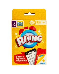 Juego mesa Riiing piensa rapido y responde +8a