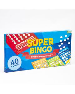Juego mesa ronda súper bingo +8a
