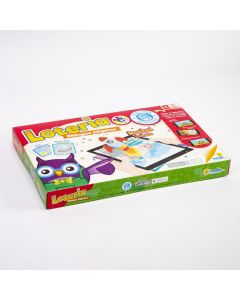 Juego didáctico ronda lotería bilingue objetos +6a