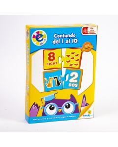 Juego didáctico ronda contando 1 al 10 +4a