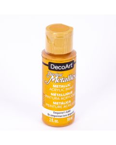 Pintura craft Decoart metal oro 2oz