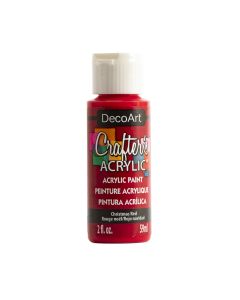 Pintura christmas decoart red 2oz