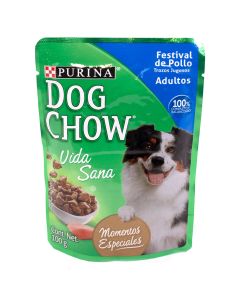 ALIMENTO HUMEDO P/ PERRO FV POLLO POUCHE 100G