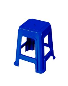 Banco fuerte plástico #2 azul