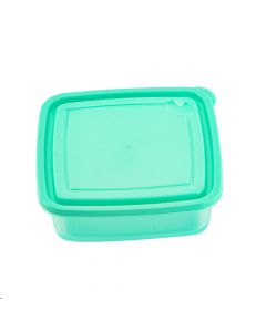 Recipiente cuadrado 1.2l aqua Guateplast