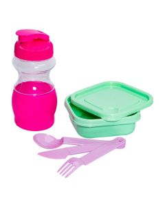 Set tazón 12oz y cubiertos