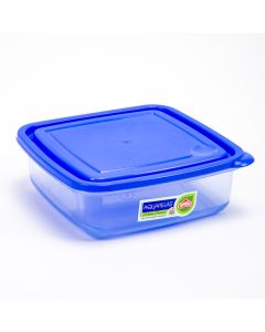 Recipiente cuadrado 1.2l océano guateplast