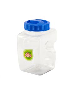 Contenedor cuadrado clear 3l océano guateplast