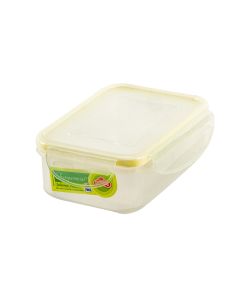 Tazón click clak rectangular 17oz/475ml natural Guateplast