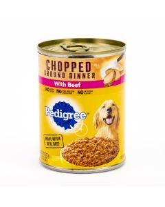 Alimento Pedigree lata chopped beef