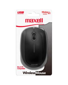Mouse inalámbrico 1200dpi 2.4ghz negro con gris