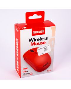 Mouse inalámbrico rojo 1200dpi