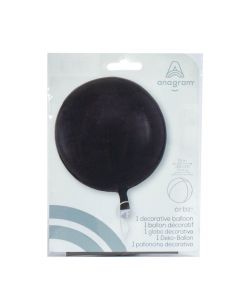 Globo orbz met orbz #36 metálico orba black