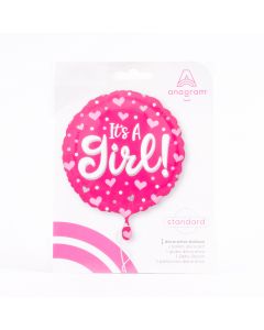 Globo it's a boy corazones 18pulg