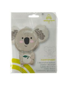 Globo metálico oso koala
