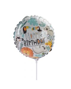Globo metálico cumpleaños moderno