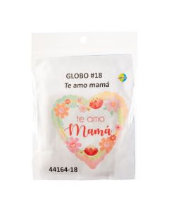 Globo diseño floral