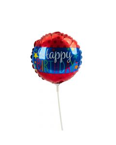 Globo satín happy birthday #9 