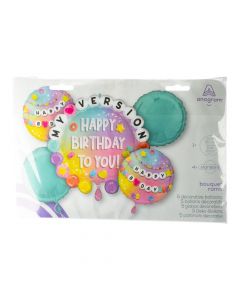 Bouquet globos amistad cumpleaños