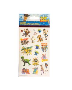 Calcomanía toy story 4 hojas +3a