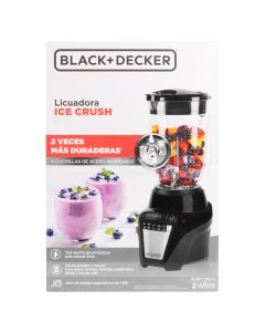 Licuadora negra 8 velocidades 1,5 litros vaso 