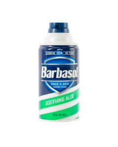 Espuma afeitar barbasol aloe calmante 283g