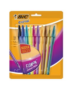 Bolígrafo de color 1,2mm punto grueso 10 piezas 