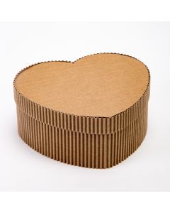 Caja corazón #1 corrugado
