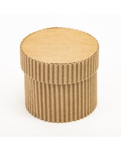 Caja cilíndrica mini corrugada #2