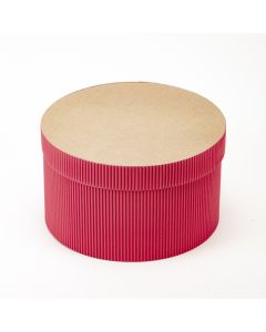 Caja cilíndrica corrugada 20cm x20cm x12cm vk304p-f