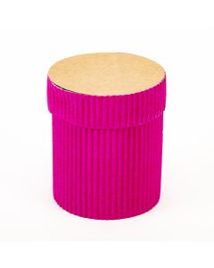 Caja cilíndrica corrugada 7cm x7cm x8cm vk300b-f
