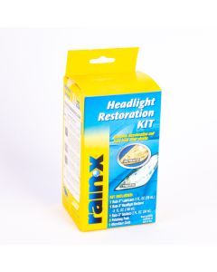 Set restaurador rain-x para focos auto 7pzas std