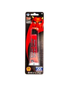 Maquillaje crema para cuerpo lavable 19g rojo