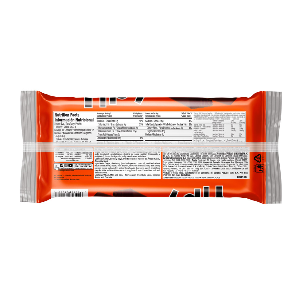 Galleta Pozuelo yipy 12und 