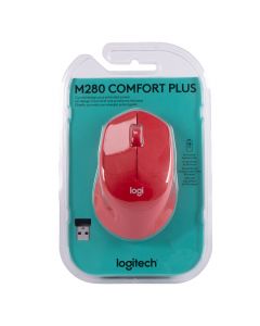 Mouse inalámbrico rojo 