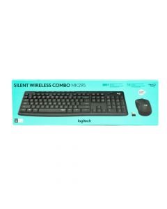 Set Logitech teclado y mouse negro