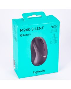 Mouse bluetooh silencioso m240 gris