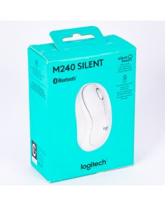 Mouse bluetooh silencioso m240 blanco