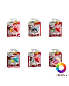 Figura de Pokémon con accesorios