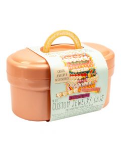 Set abalorios coral dorado