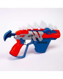 Pistola plástica nerf stego-smash dinosquad +8a 5dardos