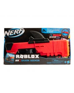 Pistola plástico lanzador Nerf roblox aleta tiburón +5a