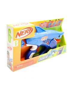 Lanzador nerf 8 balas suaves +6a