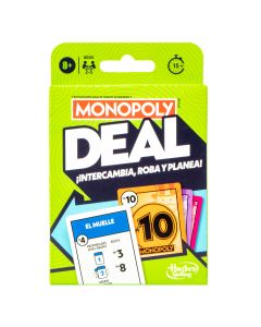 Juego cartas Monopoly deal refresh +8a
