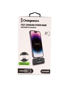 Batería portátil carga rápida 37hrs 5000mAh