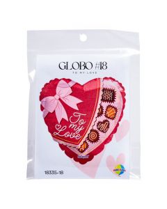 Globo metálico amor diseño especial