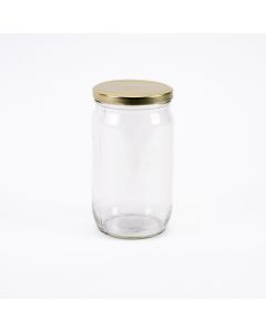 Recipiente frasco vidrio conserva tapa 26oz