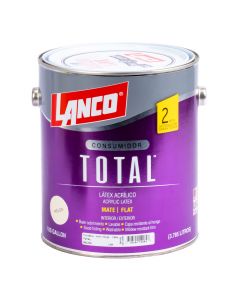 Pintura látex acrílico mate birch 1 gal