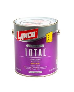 Pintura total látex blanco hueso gln