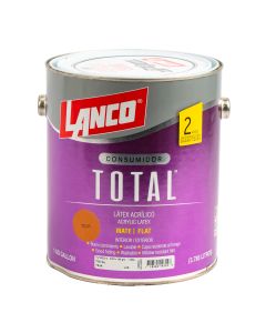 Pintura Lanco total látex teja galón